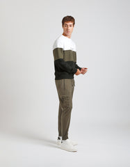 Plush jogger with large pockets