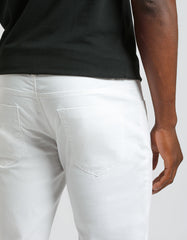 Five-pocket cotton trousers