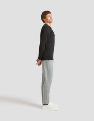 Pantaloni chino con fantasia a quadri