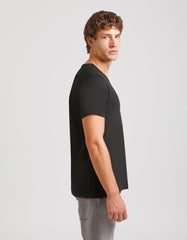 T-shirt con scollo a V