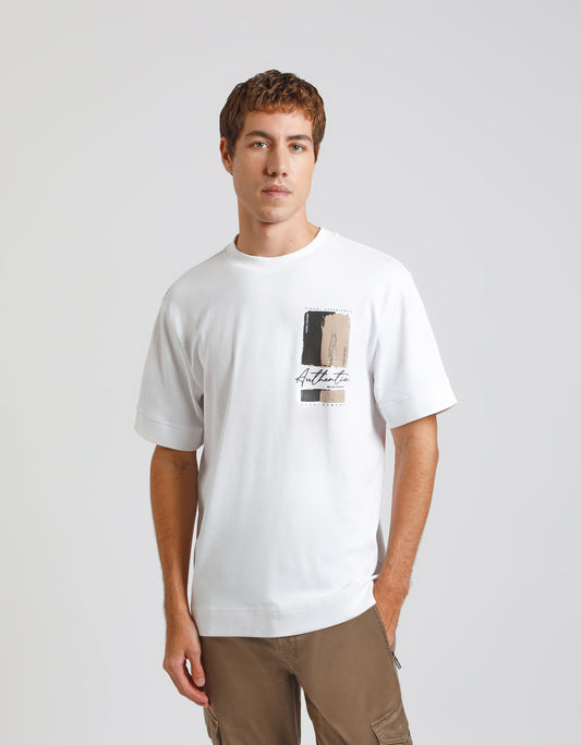 Printed HEAVY WEIGHT T-shirt