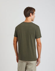 Serafino neck T-shirt