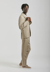 Abito misto lino|Colore:Beige