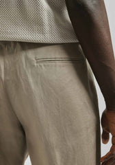 Abito misto lino|Colore:Beige