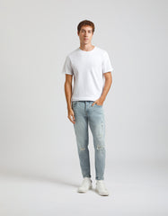 Jeans skinny fit con strappi|Colore:Jeans