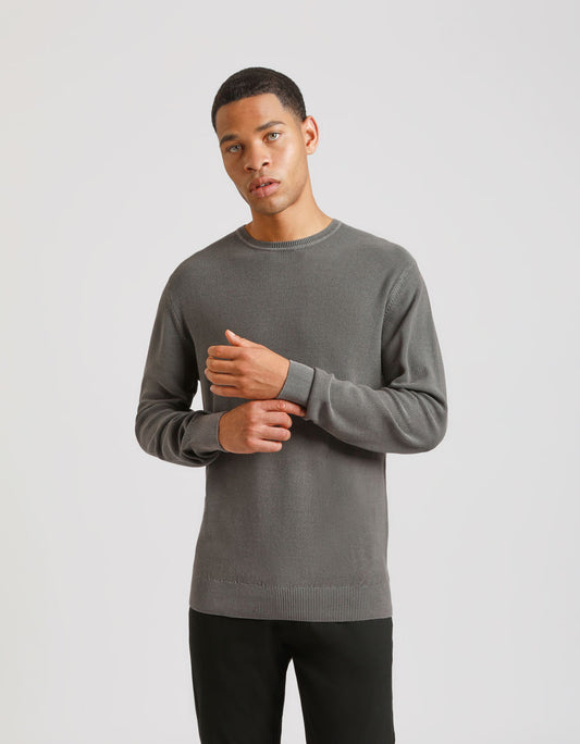 Maglia girocollo 100% cotone