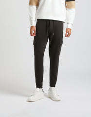 Jogger in felpa con tasconi