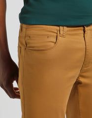 Five-pocket cotton trousers
