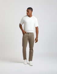 Pantaloni cinque tasche in cotone