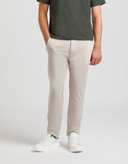 Pantaloni chino misto viscosa|Colore:Sabbia