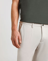 Viscose blend chino pants