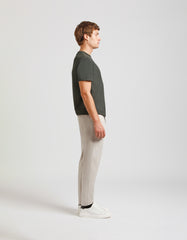 Viscose blend chino pants