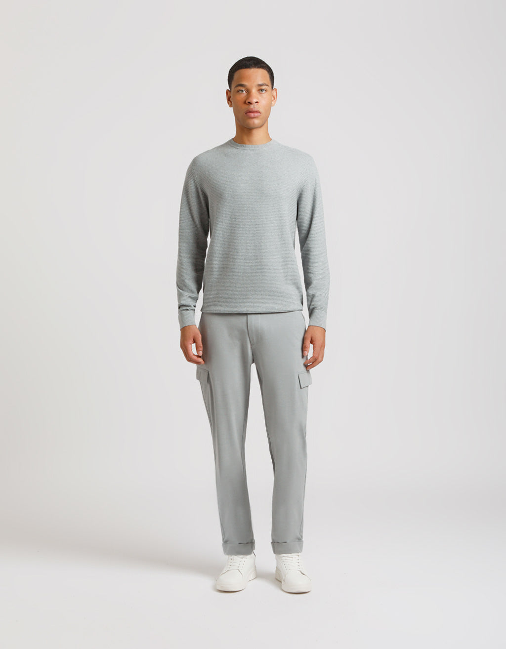 Pantaloni cargo|Colore:Grigio