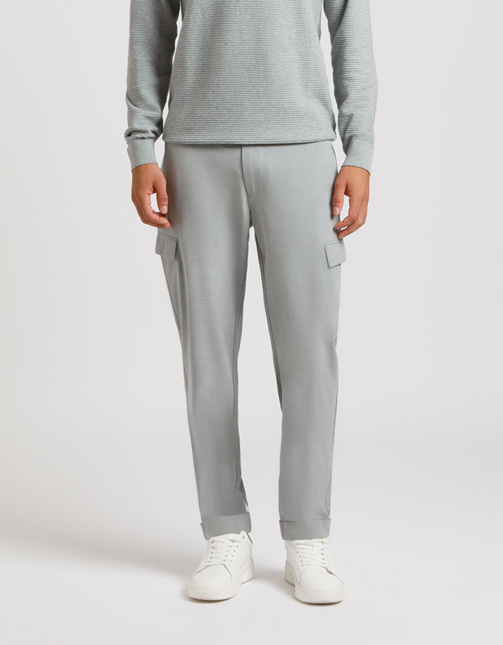 Pantaloni cargo|Colore:Grigio