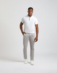 Pantaloni chino in cotone|Colore:Grigio chiaro