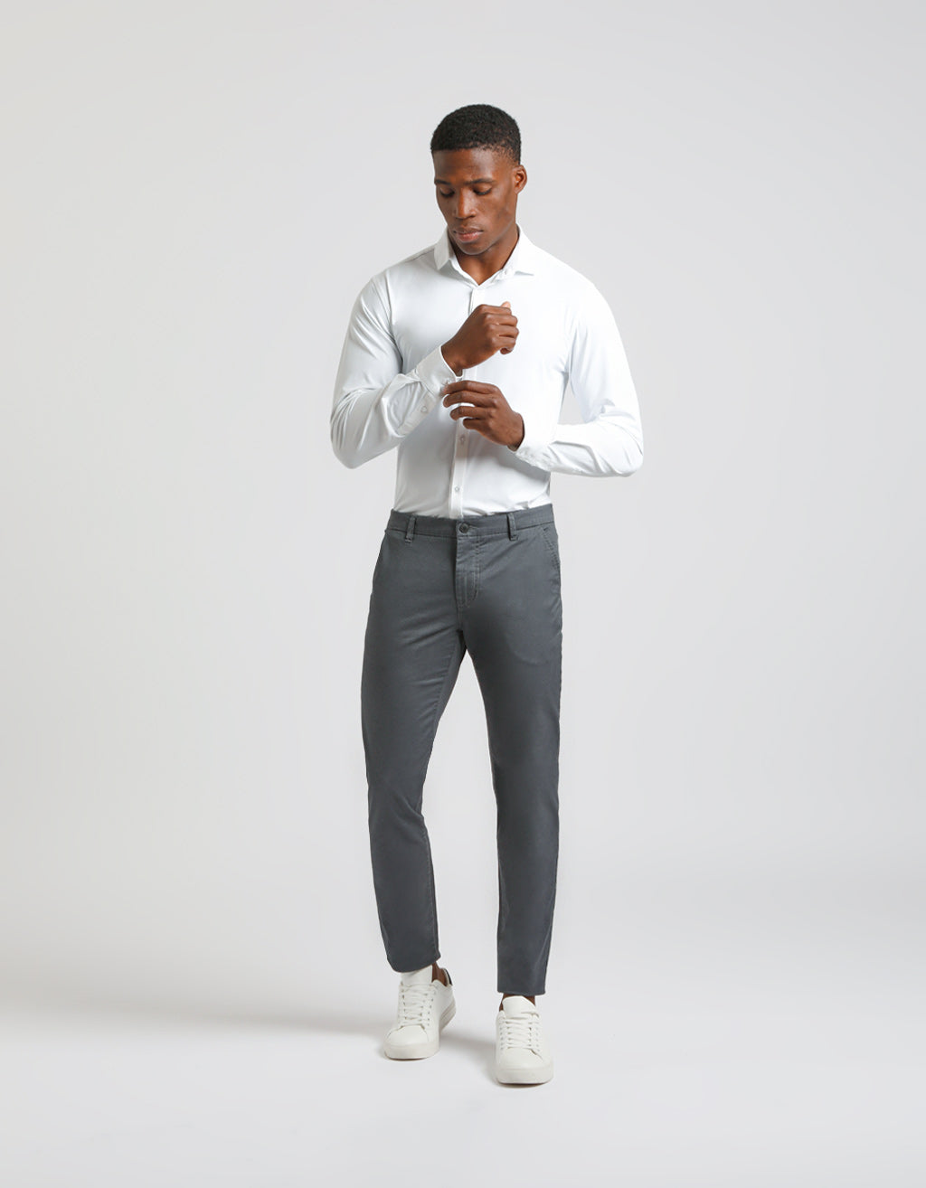 Pantaloni chino fantasia|Colore:Blue