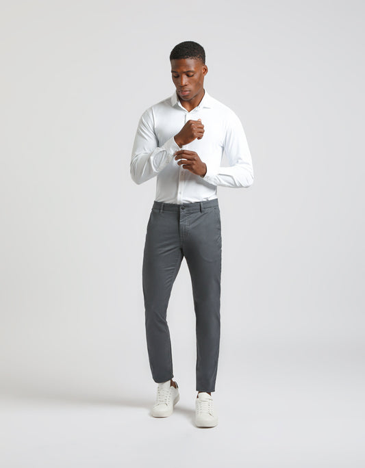 Pantaloni chino fantasia|Colore:Blue