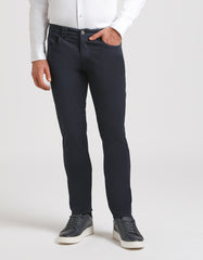 Five-pocket cotton trousers