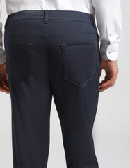 Five-pocket cotton trousers
