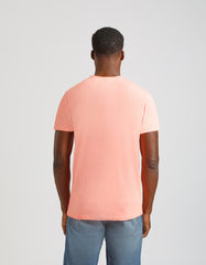 Fluo T-shirt with embossed print