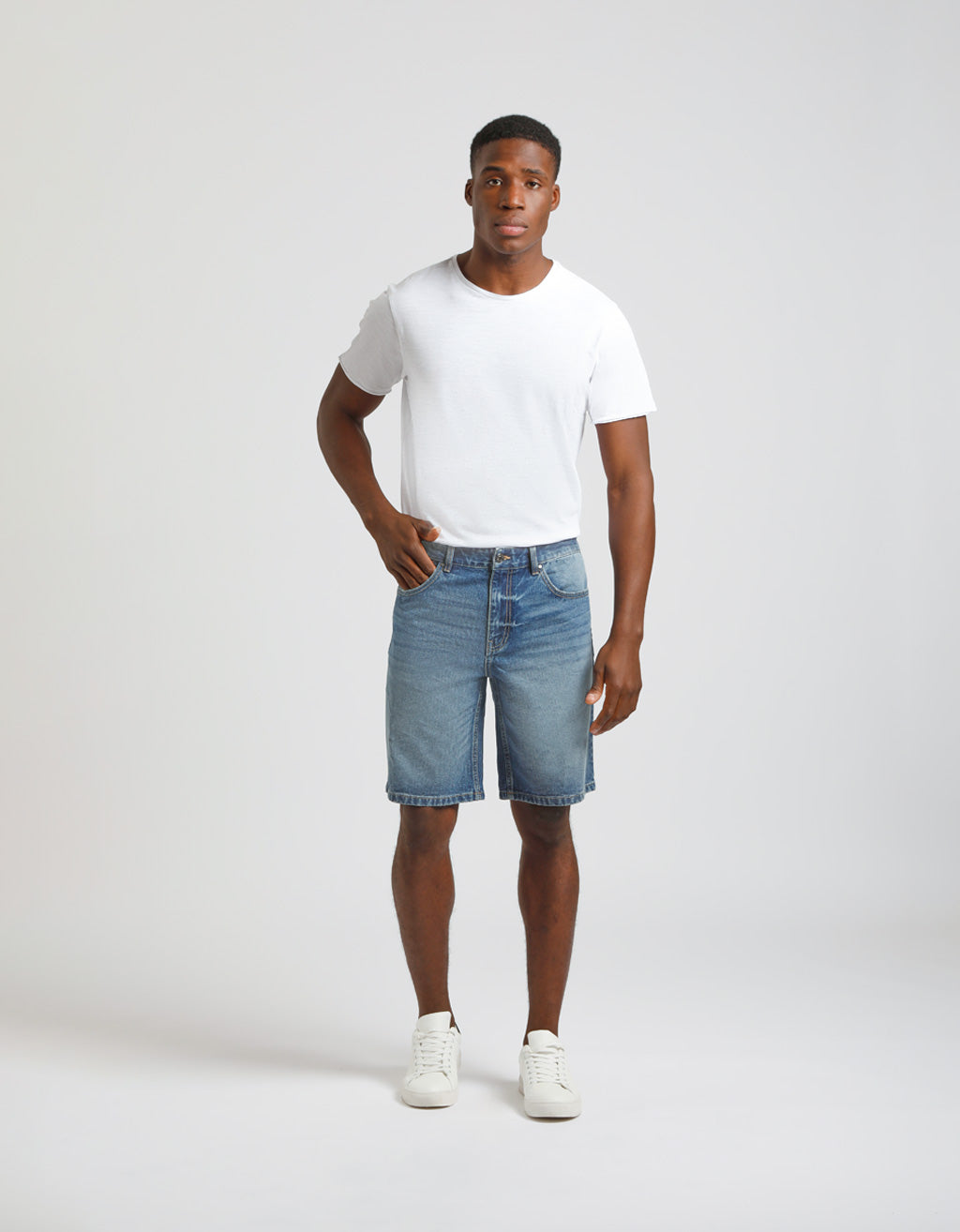 Bermuda 100% cotone|Colore:Jeans