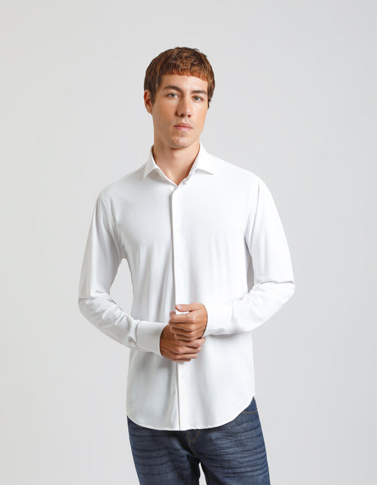 Slim Fit Clayton Camicia Lino Camicia Clayton M