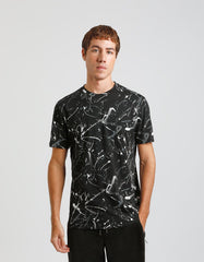 100% cotton patterned t-shirt