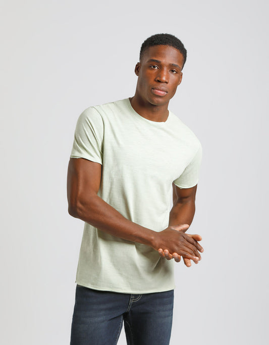 T-shirt basic 100% cotone|Colore:Verde