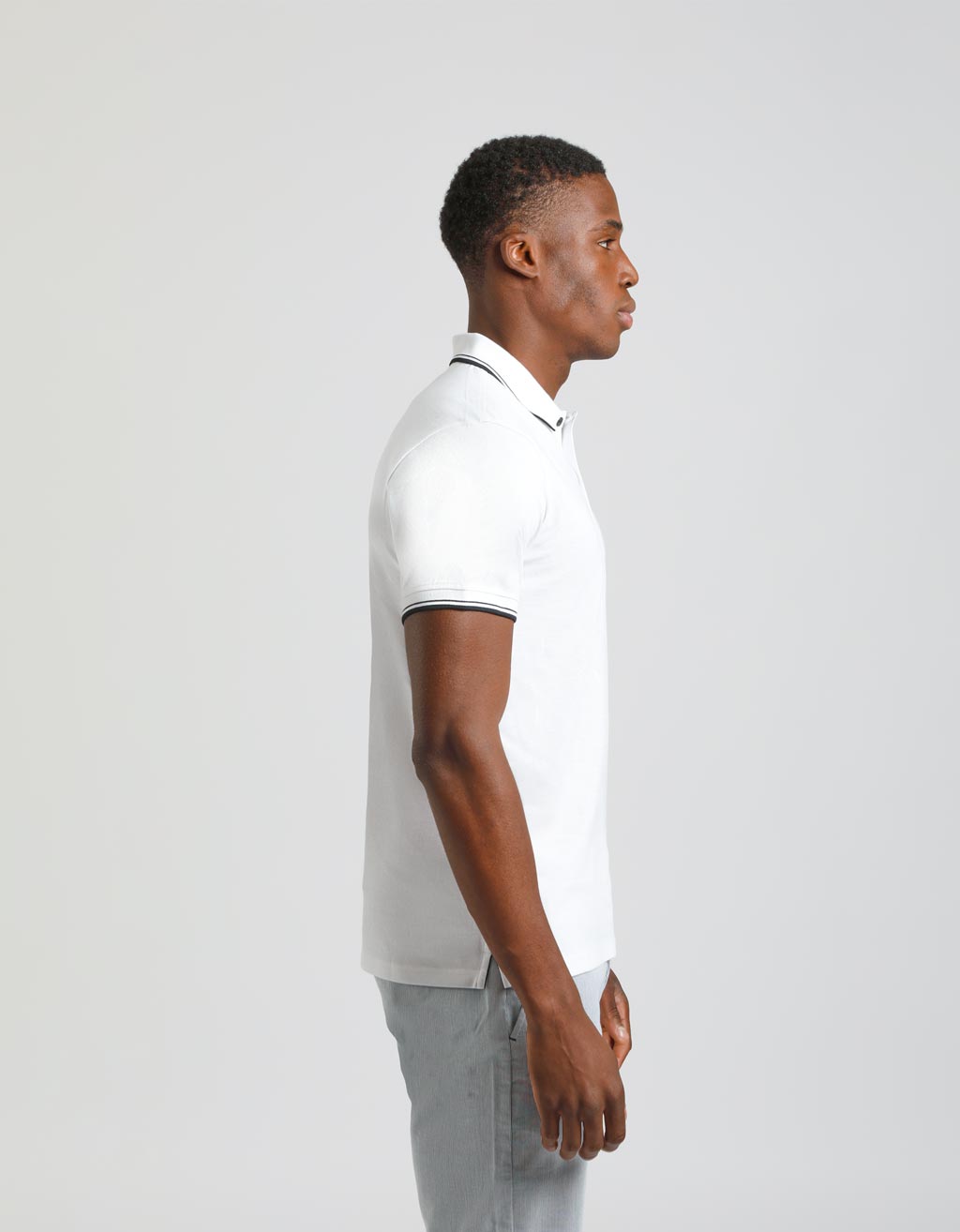 Polo 100% cotone|Colore:Bianco