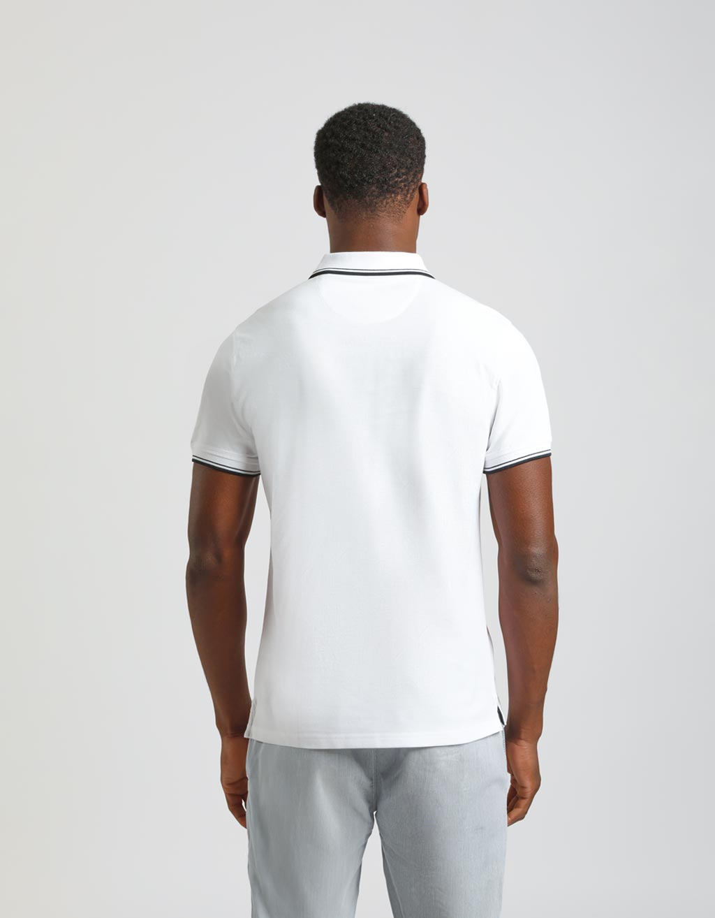 Polo 100% cotone|Colore:Bianco