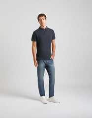 Polo coreana 100% cotone