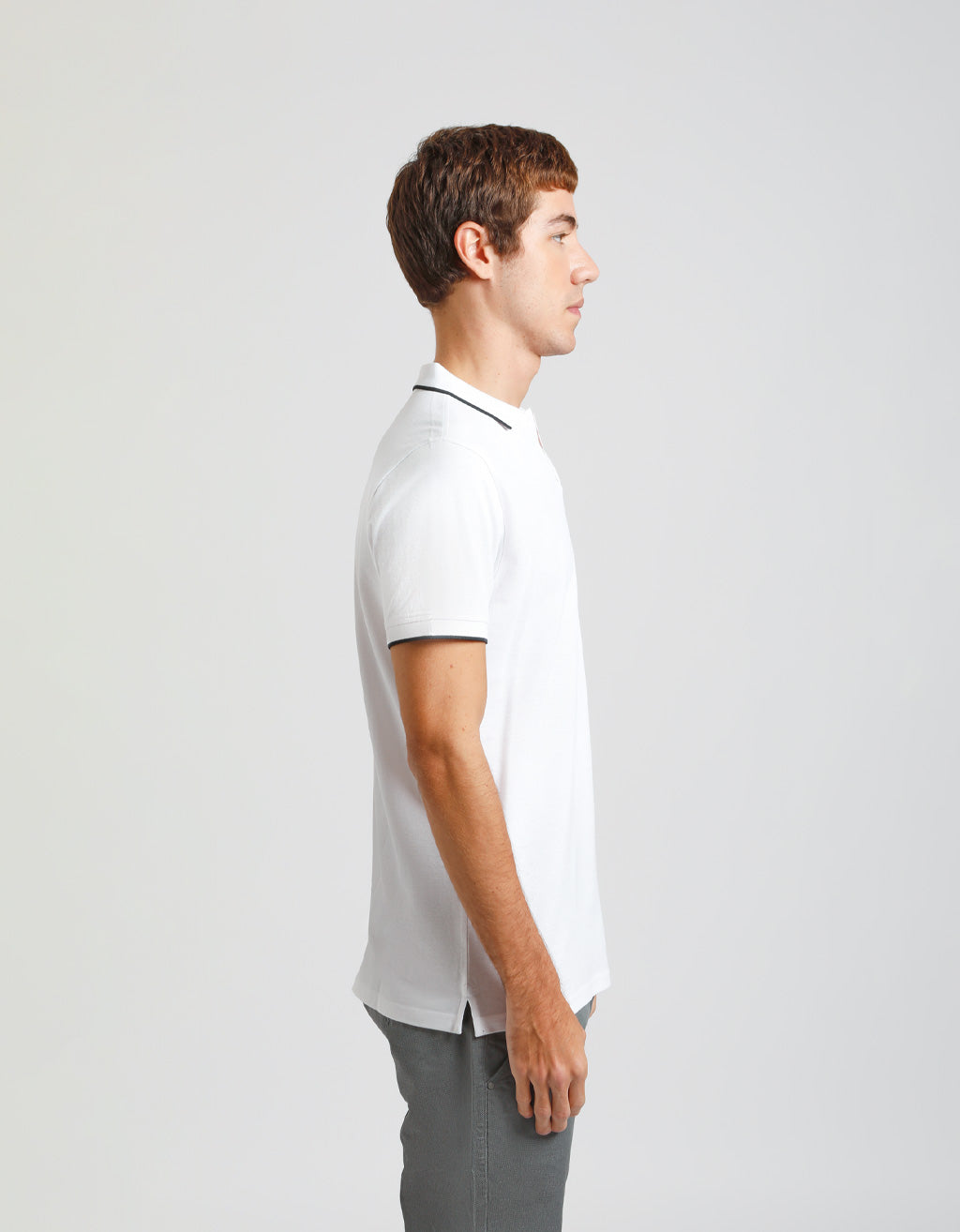 Polo 100% cotone|Colore:Bianco