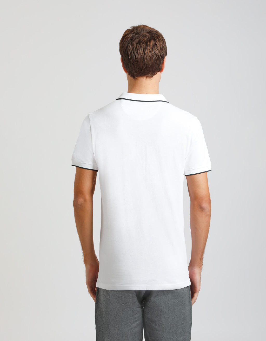 Polo 100% cotone|Colore:Bianco