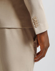 Solid color suit