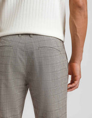 Plaid patterned chino Trousers