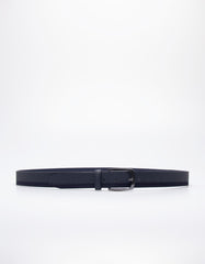 Belt with suede insert