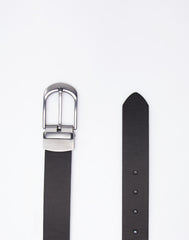 Textured faux suede belt