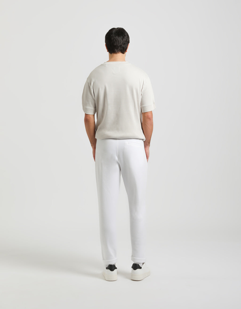 Jogger in felpa|Colore:Off white