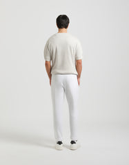 Jogger in felpa|Colore:Off white