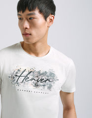 100% cotton T-shirt with print