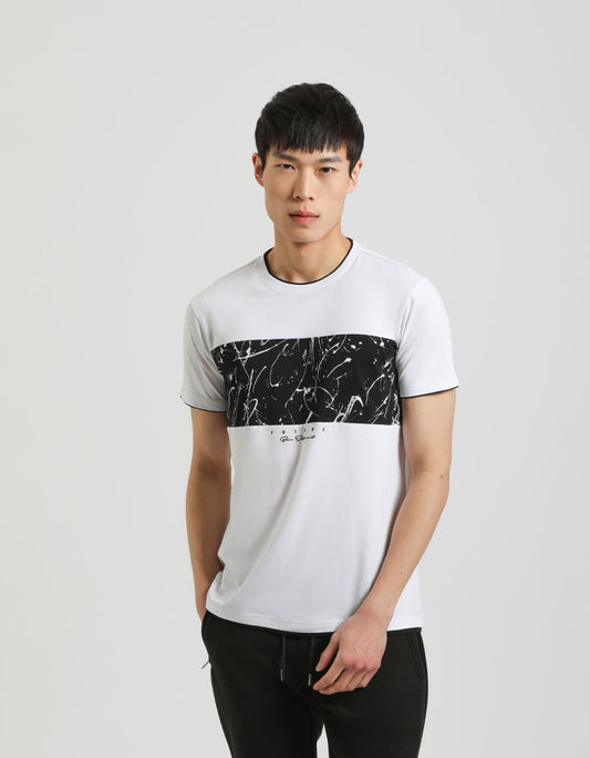 T-shirt fantasia colorblock