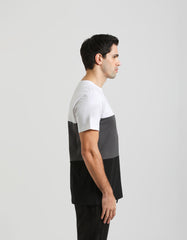 T-shirt fantasia colorblock