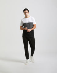 T-shirt fantasia colorblock