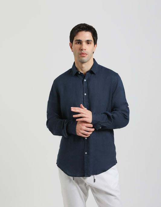 Camicia 100% lino