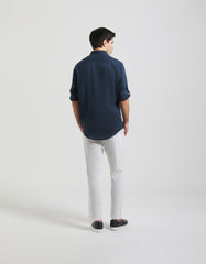 Pantaloni misto lino