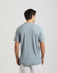 T-shirt misto lino