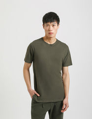 Linen-blend T-shirt