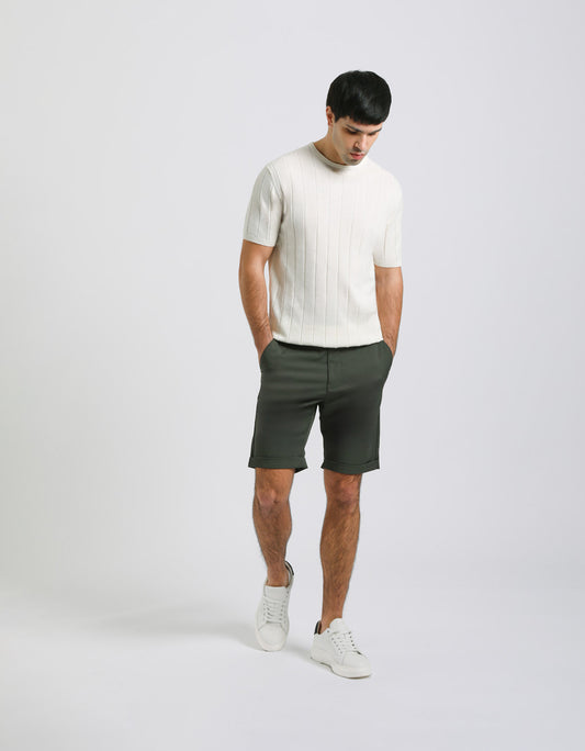 Bermuda in nylon|Colore:Verde