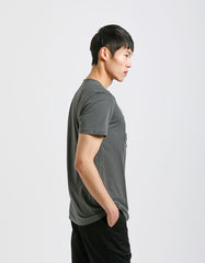 T-shirt con stampa a rilievo