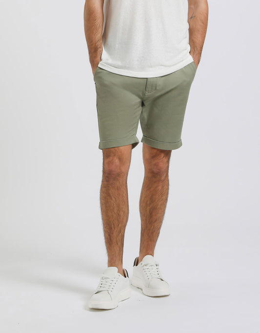 Cotton chino bermuda shorts